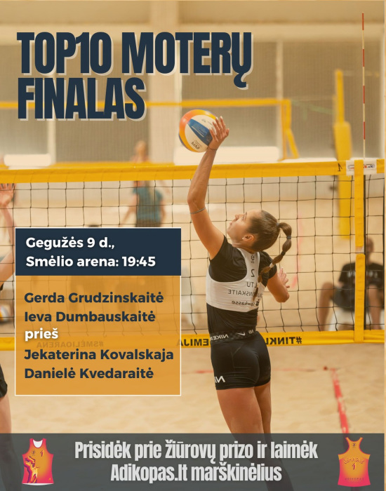 TOP10 moterų finalas - gegužės 9 d.