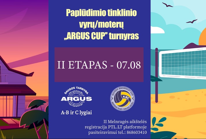 ARGUS CUP: 2 etapas