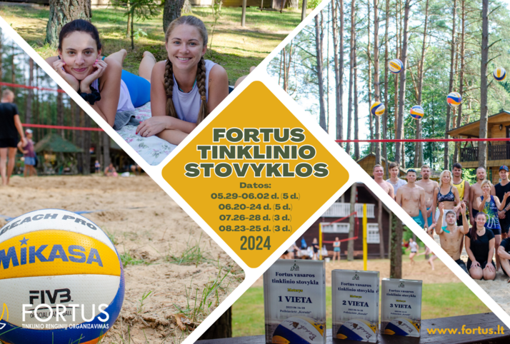 Fortus tinklinio stovykla 2 pamaina