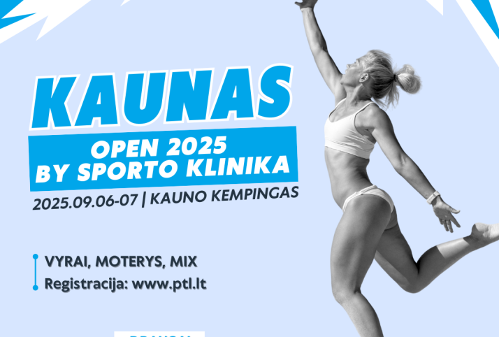 Kaunas OPEN 2025 by Sporto klinika