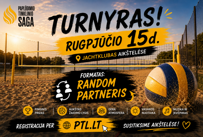 Random partneris SAGA turnyras